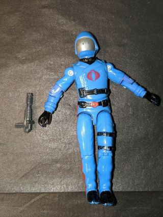 Vintage 1982 - 83 Gi Joe Cobra Commander V1.  5 W/ Gun Hasbro