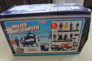 21st Century Toys Americas Finest 1:6 Scale Police Helicopter