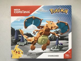 Mega Construx Pokemon Charizard 198 Piece Building Set