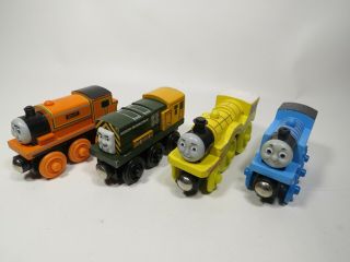 4 Train Engines For Thomas,  Brio,  Ertl And More Iron Bert,  Molly,  Billy