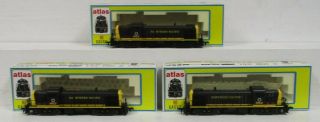 Atlas 7078 Ho Scale Northern Pacific Diesel Locomotives [3] Ex/box