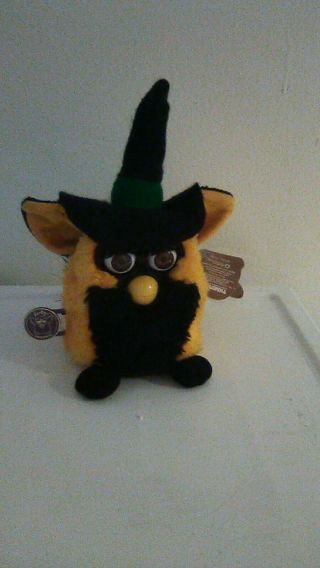Tiger 1999 Special Limited Edition Halloween Furby Tags In Tact