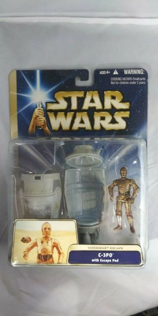 Star Wars A Hope C - 3po With Escape Pod Action Figure