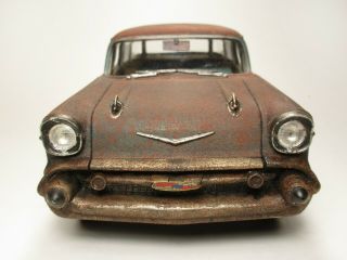1957 Chevy Nomad 1/18 Road Tough Barn Find Toasted Autos Weathered Diecast