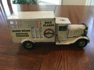 Vintage 1930’s HJ Heinz 57 Co delivery truck Metalcraft Craft NRA 3