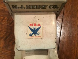 Vintage 1930’s HJ Heinz 57 Co delivery truck Metalcraft Craft NRA 8