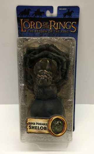Lord Of The Rings Return King Poseable Shelob Figure Toy Biz 2002