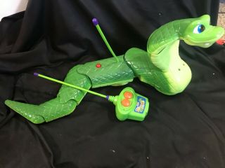 Fisher Price Slithering Jake The Snake Remote Control Cobra Rc Toy