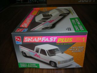 RARE AMT 1993 Chevrolet C3500 Extended Cab Dually Street Machine - 1/25th 93 4