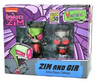 Diamond Select Sdcc 2019 Invader Zim & Gir Vinimates Extra Doom Vinyl Figure