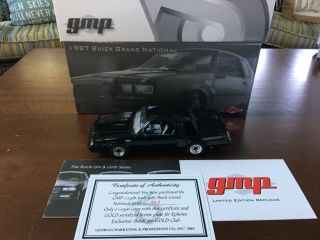 Gmp 1987 Buick Grand National 1:24 Gold Plate Car 060,  Part 8201