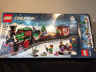 Lego Creator Expert Winter Holiday Train 10254 Construction Set Minor Box Damage