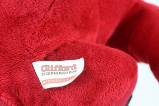 2001 Scholastic Clifford the Big Red Dog Plush PBS 17 inch 4