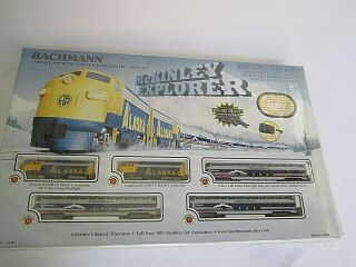 N Scale Bachmann 24010: Mckinley Explorer Train Set Rtr With Ez Track,