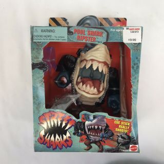 Street Sharks 1995 Mattel Pool Shark Ripster Vintage