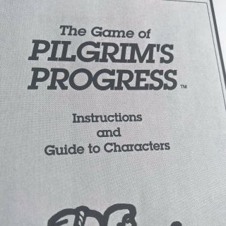 Pilgrim’s Progress Board Game 4