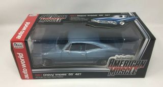 1967 Chevy Impala Ss 427 1:18th Scale Autoworld American Muscle -