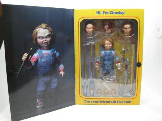 Neca Ultimate Chucky Good Guy Doll Action Figure Toy Authentic Child 