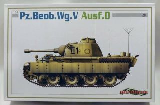 Dragon 6419 Pz.  Beob.  Wg.  V Ausf.  D 1/35 Scale Plastic Model Kit