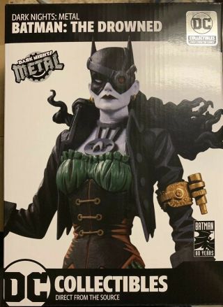 Dc Collectibles Dark Knight Metal Batman: The Drowned Statue