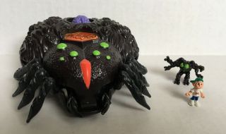 1994 Blue Bird Mighty Max Skull Trapped By Arachnoid Spider 100 Complete Set