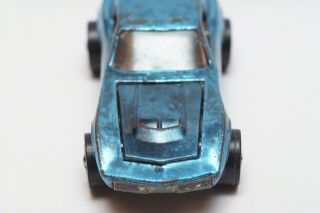 12 Vintage Mattel Hot Wheels Redline 1968 US Light Blue Custom Corvette 2