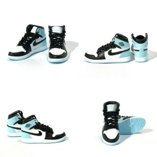 Madxo 3d Mini Sneaker Air Jordan 1 Igloo Art Basel 1:6 Figure Nike M05 - 72
