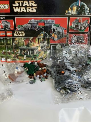 Lego Star Wars Battle Of Endor Complete Set 8038