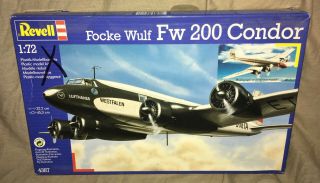 1/72 Revell Focke - Wulf Fw 200 Condor Lufthansa & Danish Airlines Version