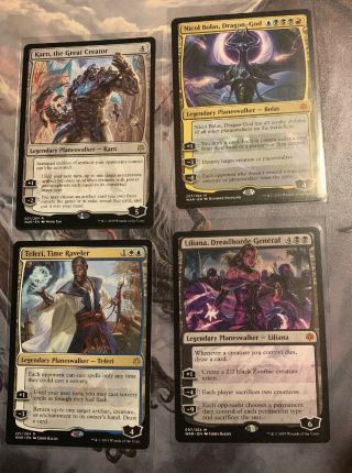War Of The Spark War Magic The Gathering Complete Set Never Played Mtg