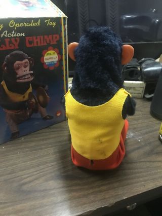 Vintage Multi - Action Jolly Chimp No.  H201 with Box 5