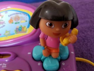Dora The Explorer TV Phone V Tech Game Plug In Toy 8