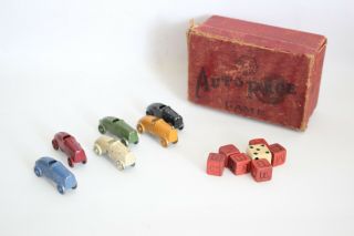 Antique Rare 1922 Alderman Fairchild Auto Race Car Game Toy Rochester Ny