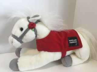 2011 Legendary Pony Plush Snowflake Horse Wells Fargo Bank Rose Parade Promo