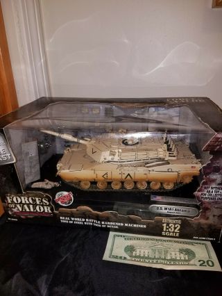 Forces Of Valor 80005 Us M1a1 Abrams Tank Kuwait Gulf War 1991 1:32 Scale