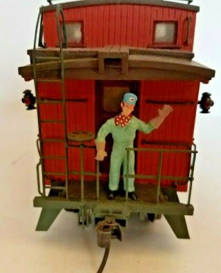 Atlas? Custom Painted And Well Detailed Caboose In Very,