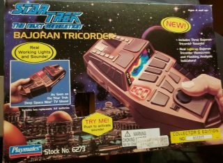 Star Trek Playmates Deep Space Nine Ds9 Bajoran Tricorder Prop Accessory