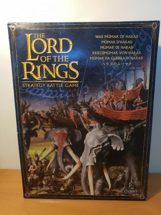 Lord Of The Rings Warhammer War Mumak Of Harad Games Work Shop