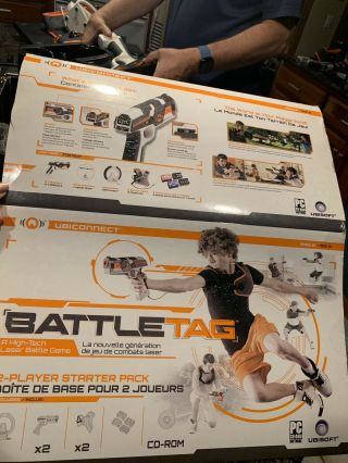 Ubisoft Battle Tag Laser Tag 2 Player Starter Pack Battletag Ubiconnect Pc Cd