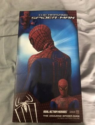 The Spider - Man 1/6 Scale Real Action Heroes 12 " Medicom Figure Rah
