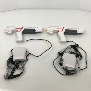 Laser X Tag Blaster Gun & Receiver Vest Replacement Pair - And 2.  C5