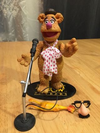 Palisades The Muppet Show 25 Years Fozzie Bear Figure 2002 Series Two Loose