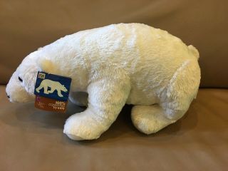 Kohls Cares For Kids White Polar Bear Plush Stuffed World Of Eric Carle