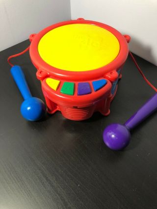 The Wiggles Rock And Roll Sing And Talk Musical Drum Toy