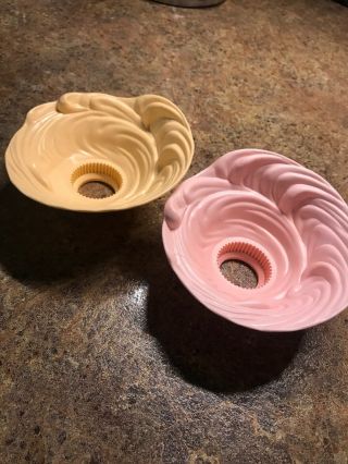 Vintage Fisher Price Fun With Food Mixer Replacement Frosting Batter Set Of 2