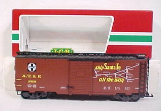 Lgb 45913 G Scale Santa Fe Boxcar Ln/box