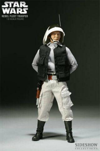 Sideshow Star Wars Rebel Fleet Trooper 12 " 1/6 Action Figure Rebellion