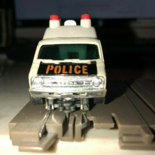 Vintage AFX Police Van,  4 Gear Magna - Traction White/Black 3