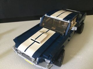 Lego Creator Ford Mustang Gt - Complete Comes With All License Plates And Add - Ons