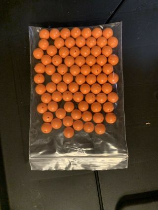 75 Lego Soccer Ball Orange - - Sports Minifigure Accessory Or Gbc